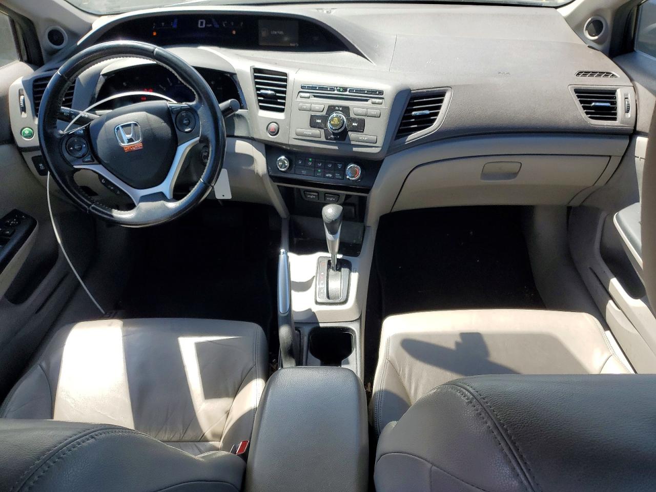 2012 Honda Civic Exl Charcoal vin: 2HGFB2F97CH578491