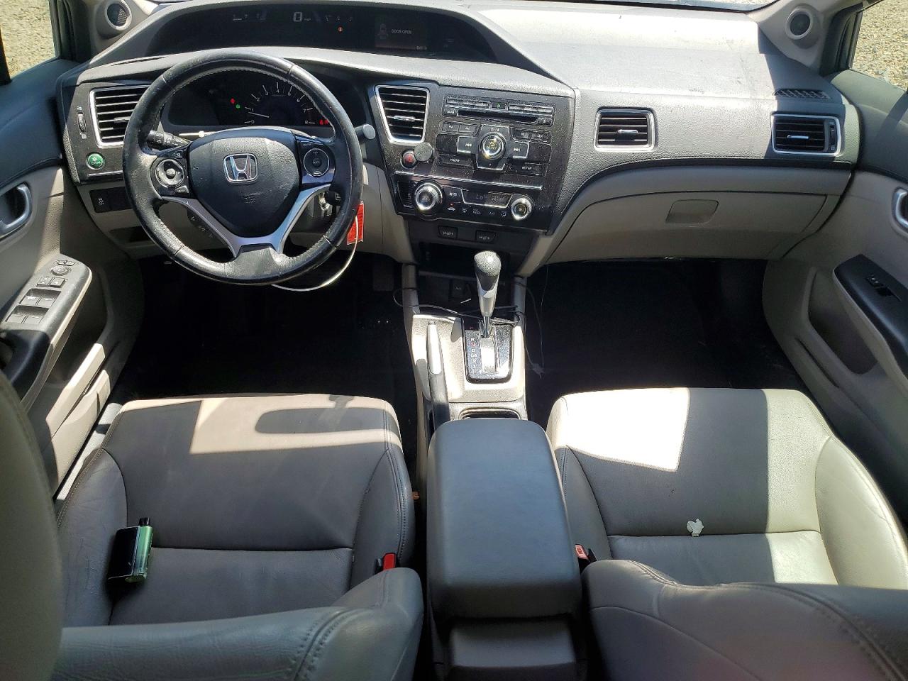2013 Honda Civic Exl Gray vin: 2HGFB2F97DH543788