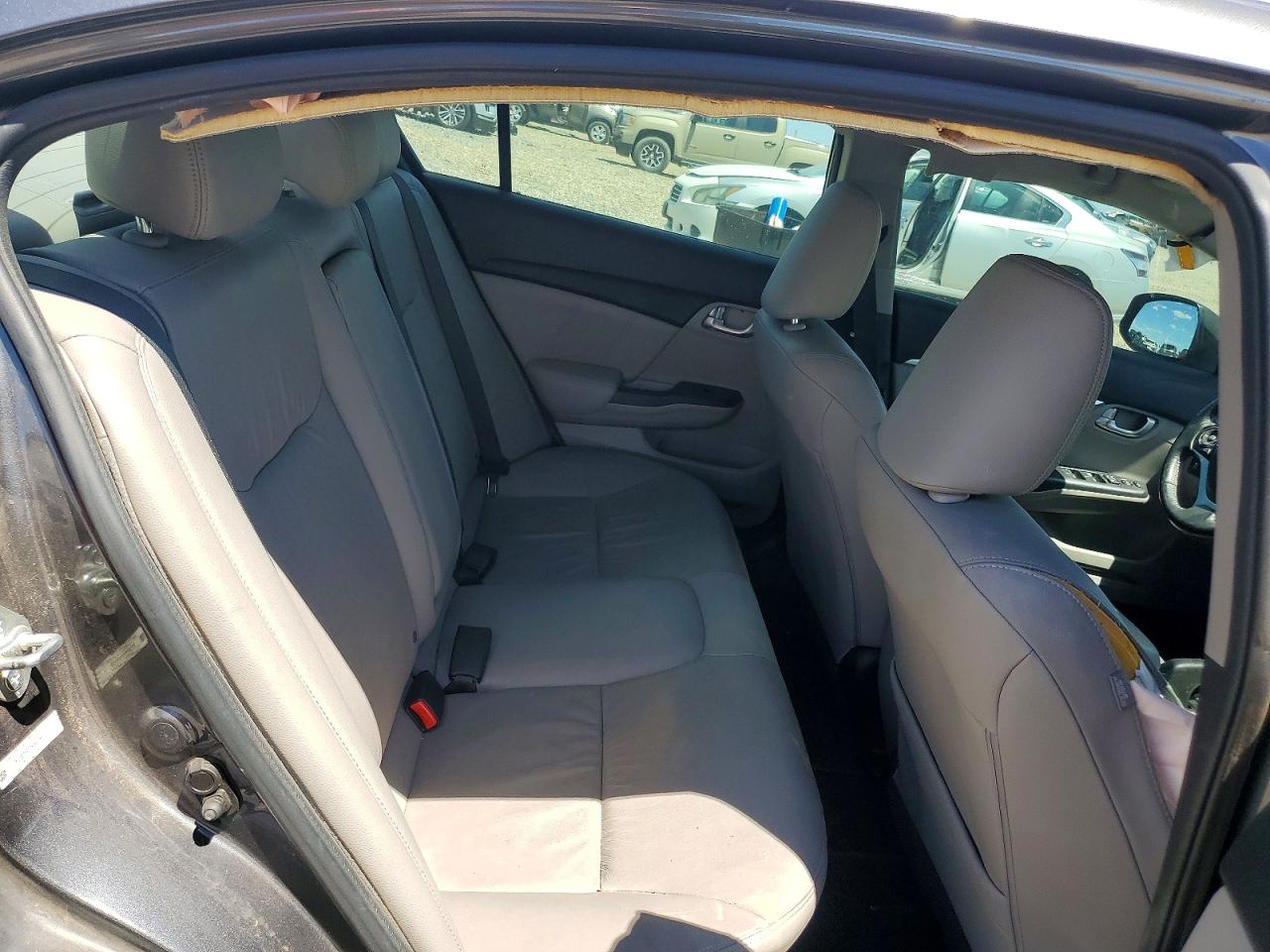 2013 Honda Civic Exl Gray vin: 2HGFB2F97DH543788