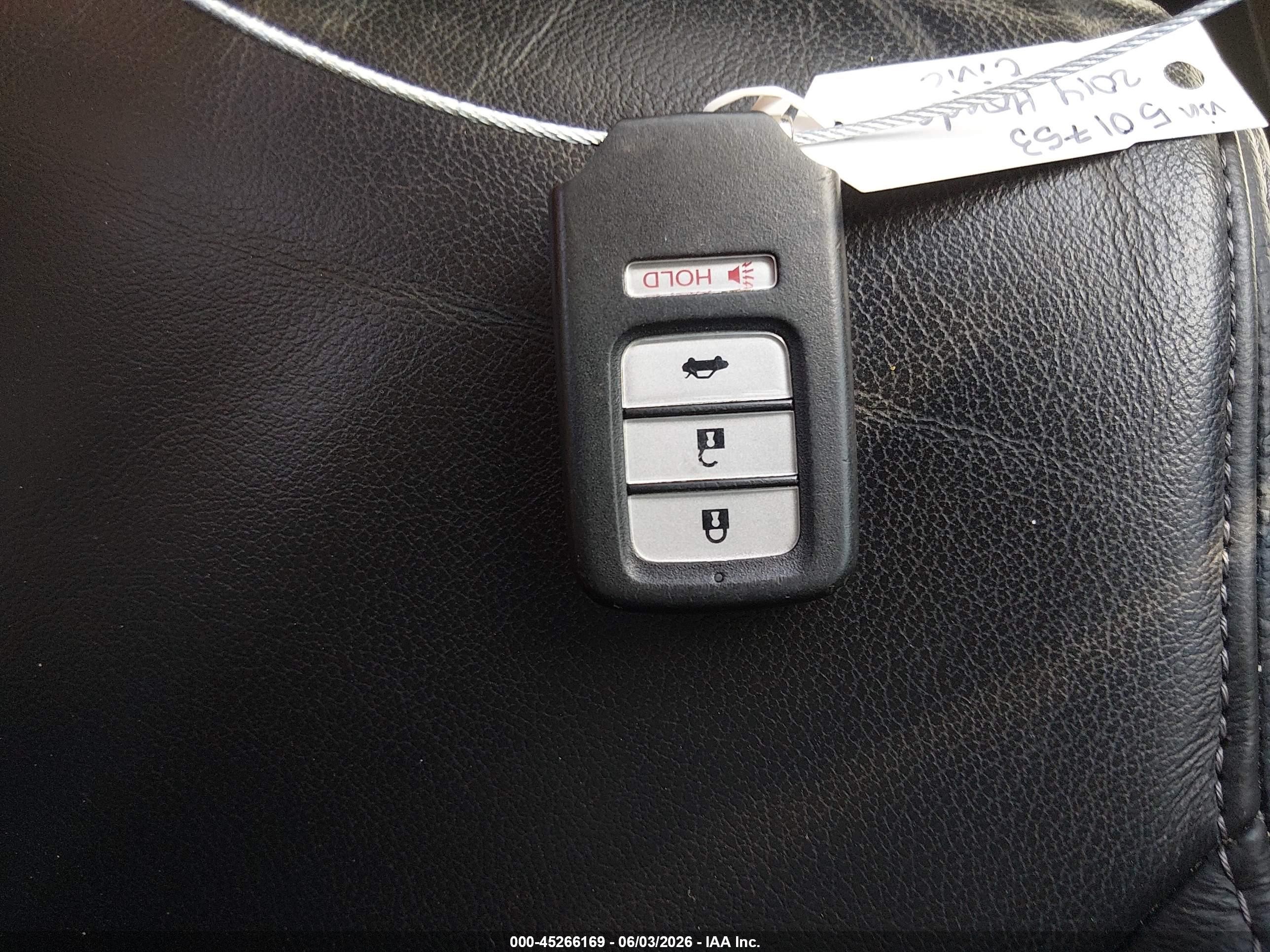 2014 Honda Civic Ex-l Brown vin: 2HGFB2F97EH501753