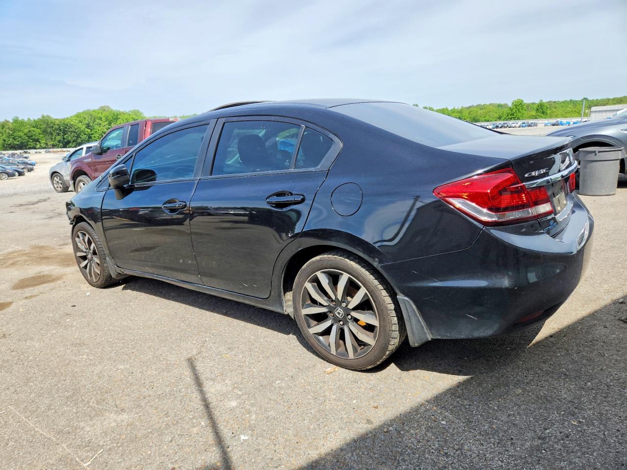 2014 Honda Civic Exl Black vin: 2HGFB2F97EH529939