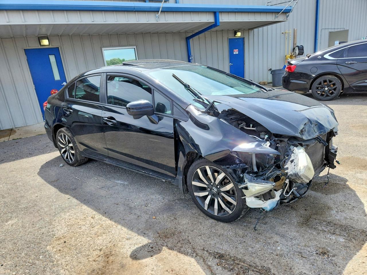2014 Honda Civic Exl Black vin: 2HGFB2F97EH529939