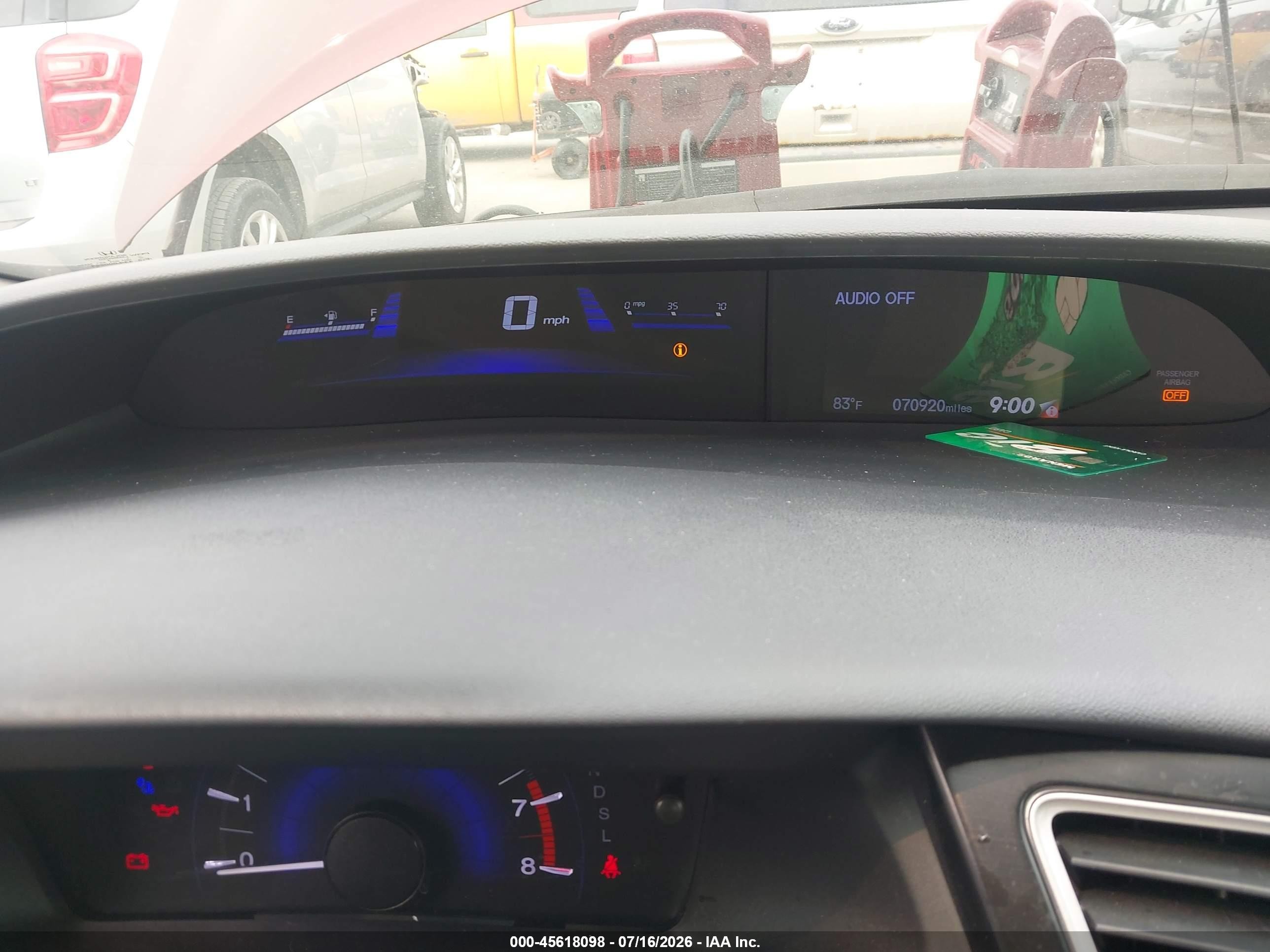 2014 Honda Civic Ex-l Burgundy vin: 2HGFB2F97EH548149