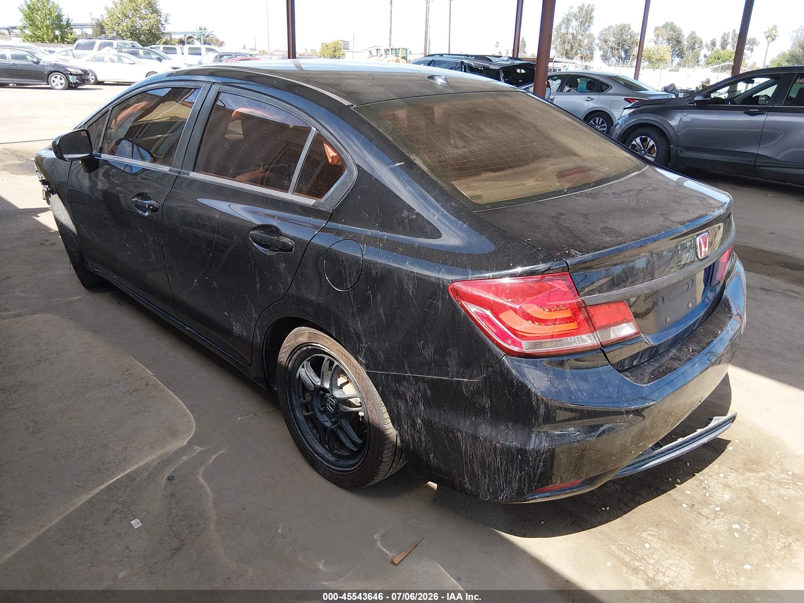 2015 Honda Civic Ex-l Black vin: 2HGFB2F97FH512818