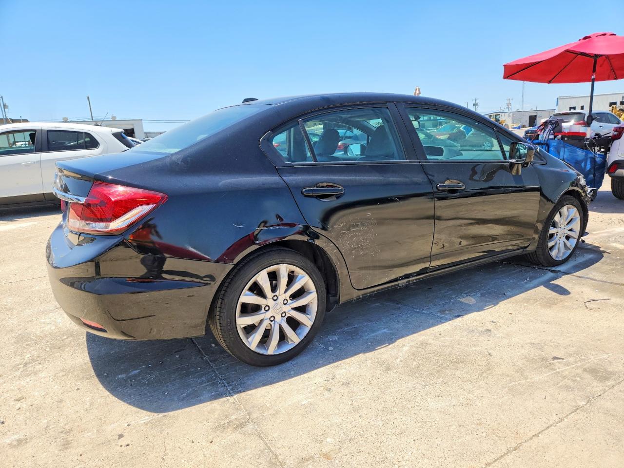 2015 Honda Civic Ex-l Black vin: 2HGFB2F97FH513807