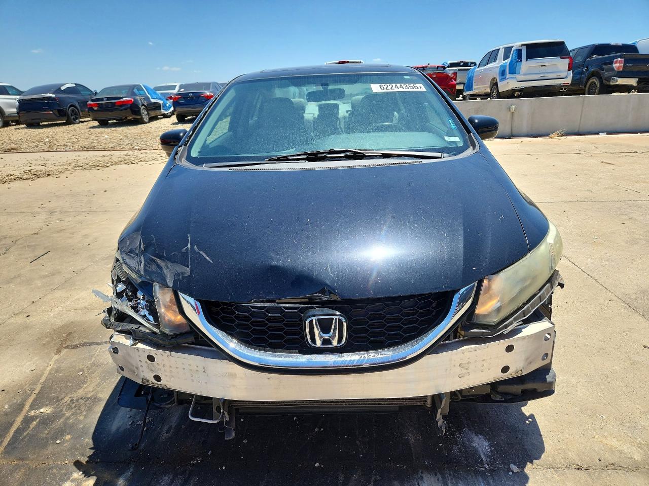 2015 Honda Civic Ex-l Black vin: 2HGFB2F97FH513807