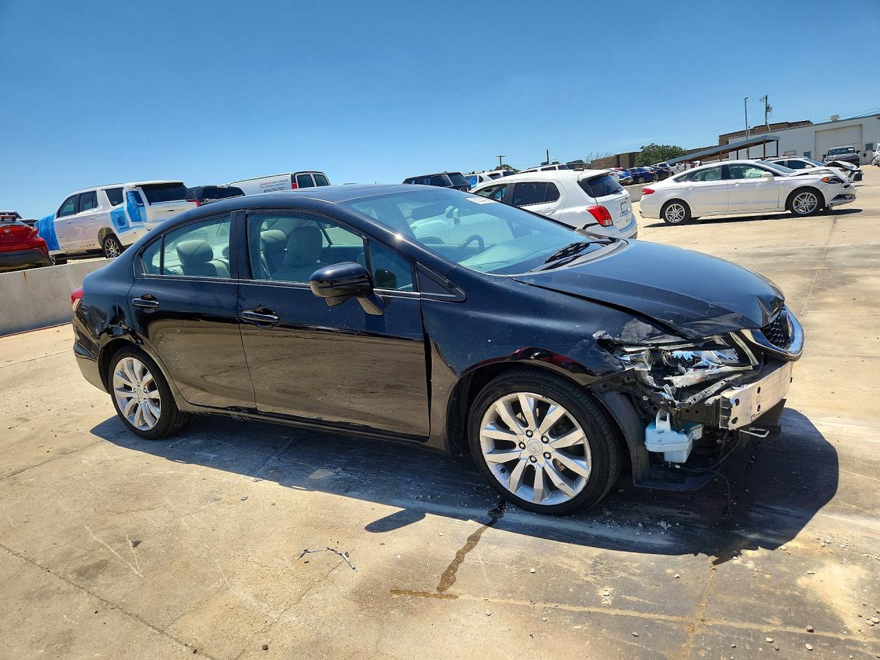 2015 Honda Civic Ex-l Black vin: 2HGFB2F97FH513807