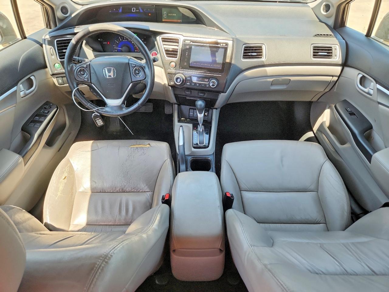 2015 Honda Civic Ex-l Black vin: 2HGFB2F97FH513807