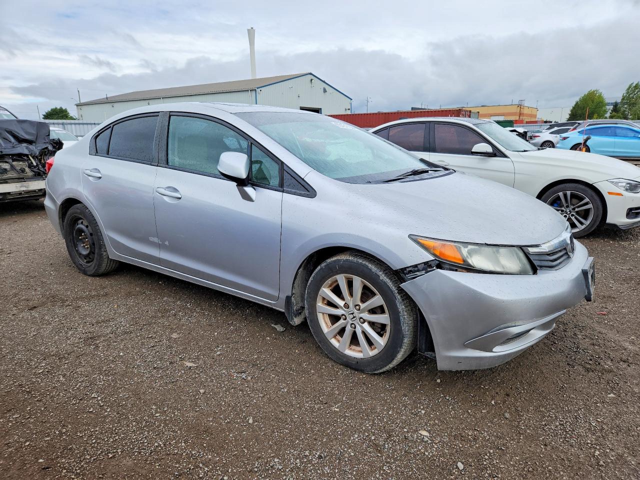 2012 Honda Civic Exl Серебряный vin: 2HGFB2F98CH118868