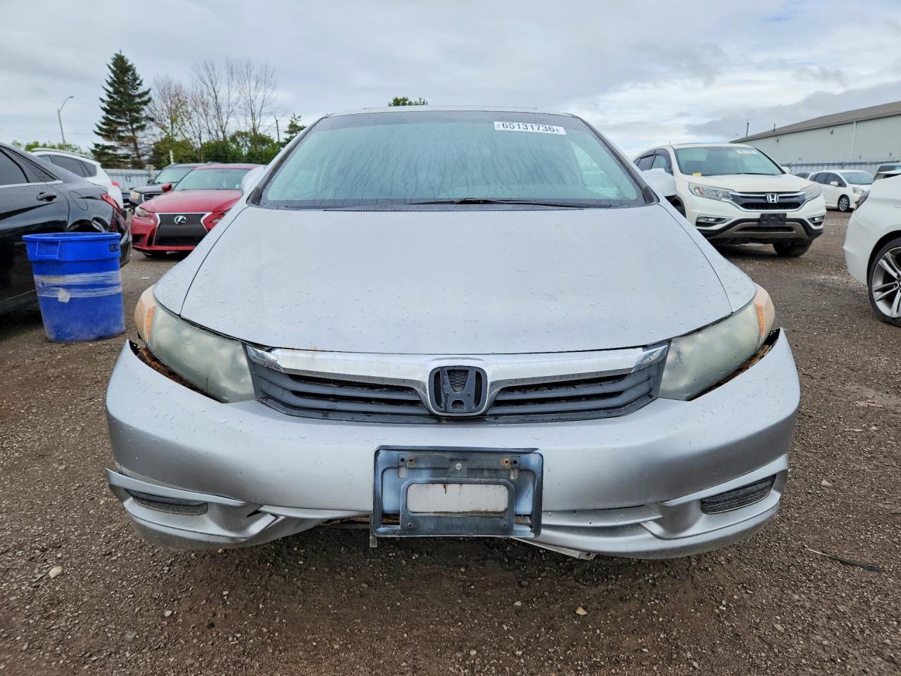 2012 Honda Civic Exl Серебряный vin: 2HGFB2F98CH118868
