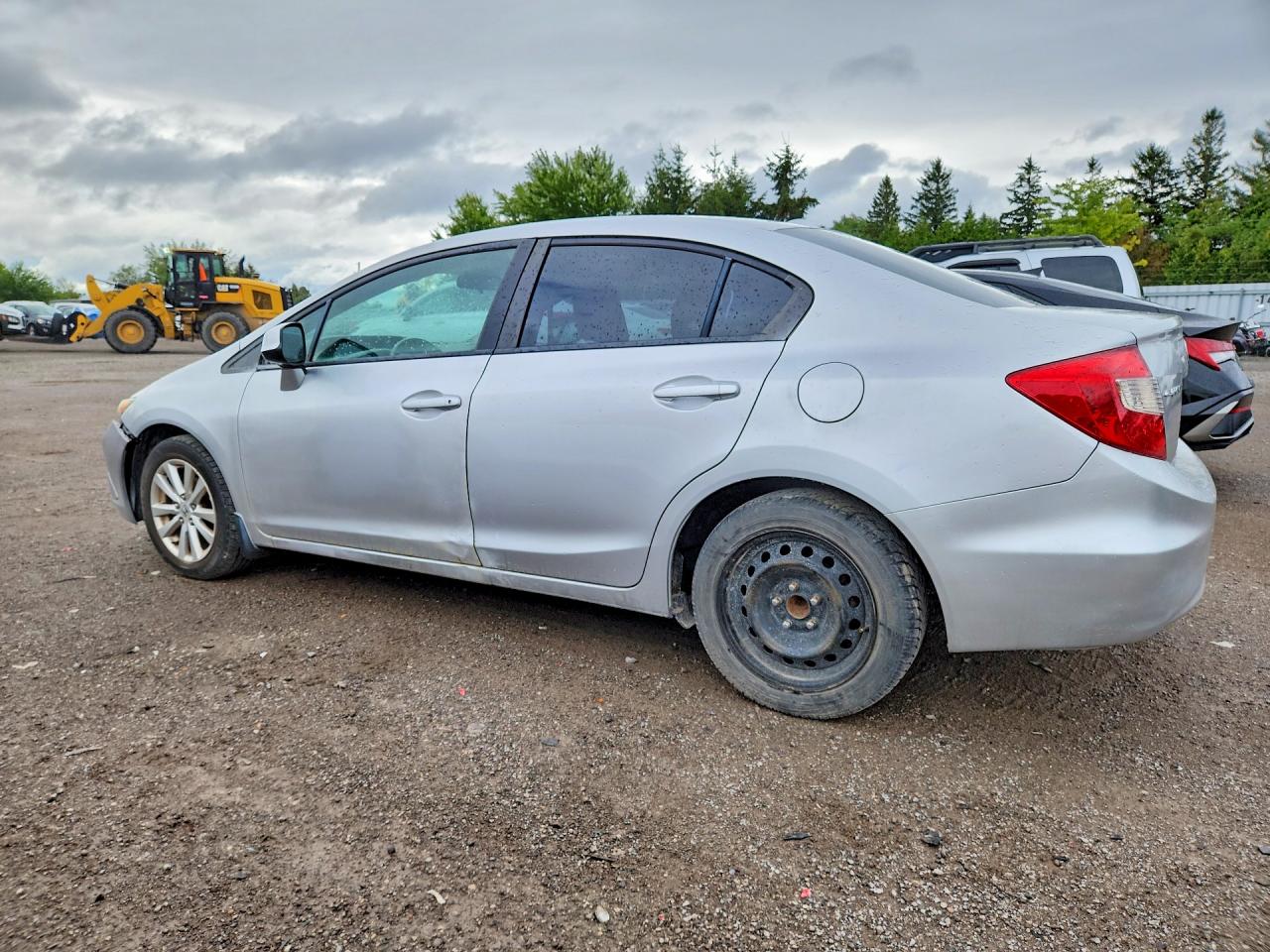 2012 Honda Civic Exl Серебряный vin: 2HGFB2F98CH118868