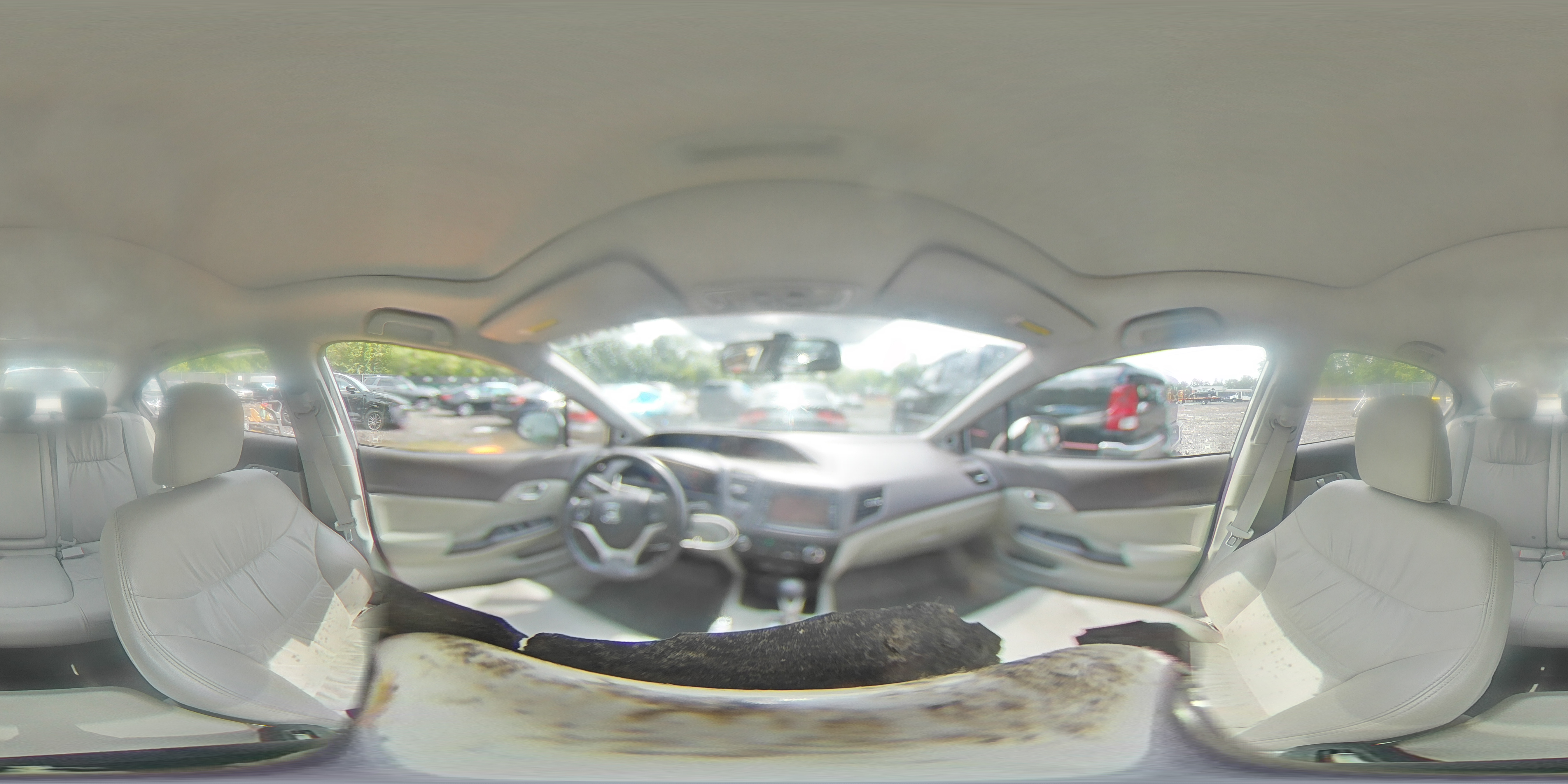 2012 Honda Civic Exl Silver vin: 2HGFB2F98CH536900