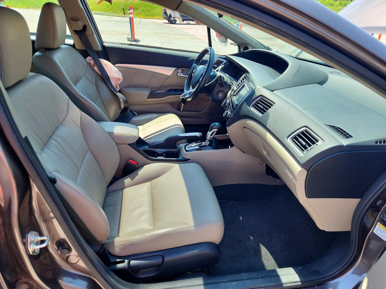 2013 Honda Civic Exl Gray vin: 2HGFB2F98DH515000