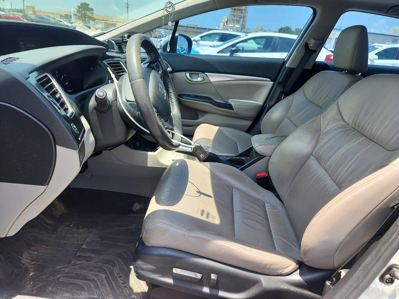2015 Honda Civic Exl Серебряный vin: 2HGFB2F98FH516232