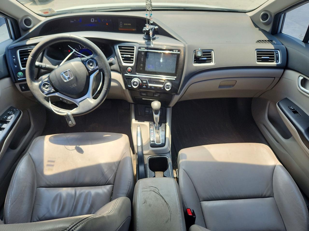 2015 Honda Civic Exl Серебряный vin: 2HGFB2F98FH516232