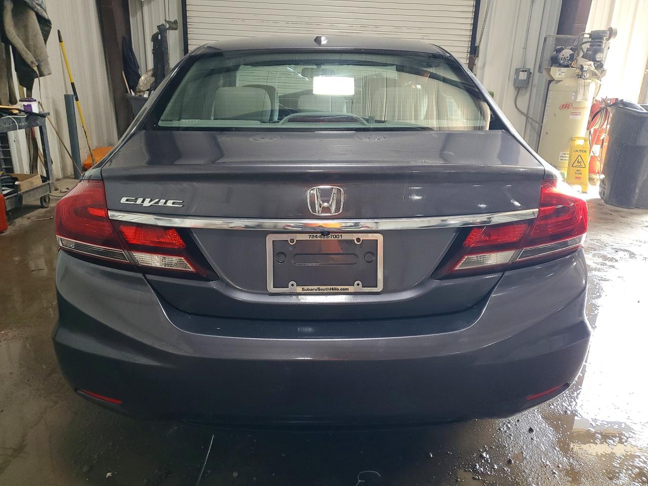 2015 Honda Civic Exl Gray vin: 2HGFB2F98FH552373