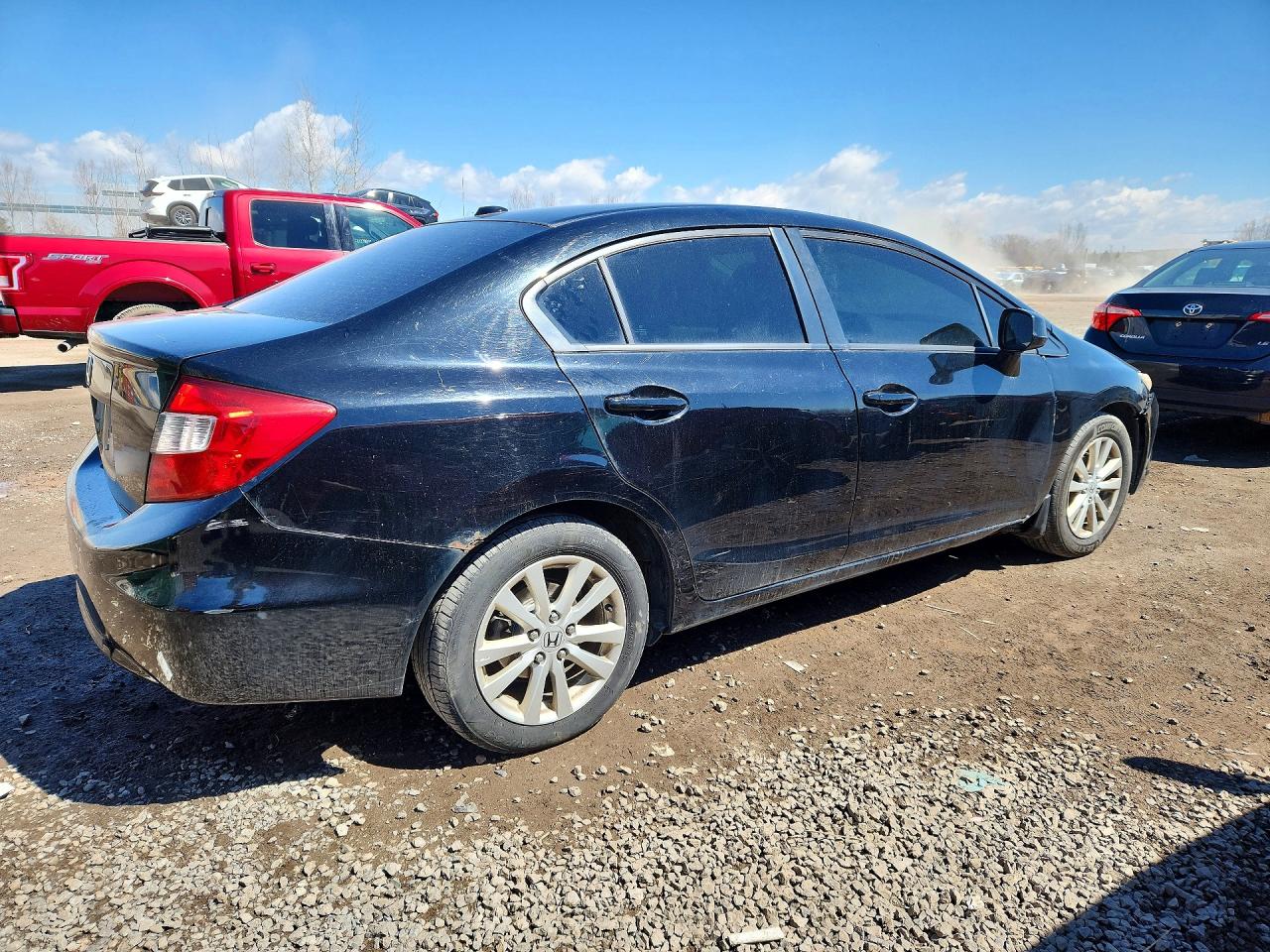 2012 Honda Civic Exl Black vin: 2HGFB2F99CH110326