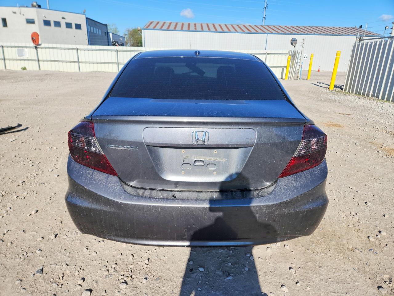 2012 Honda Civic Exl Gray vin: 2HGFB2F99CH515750