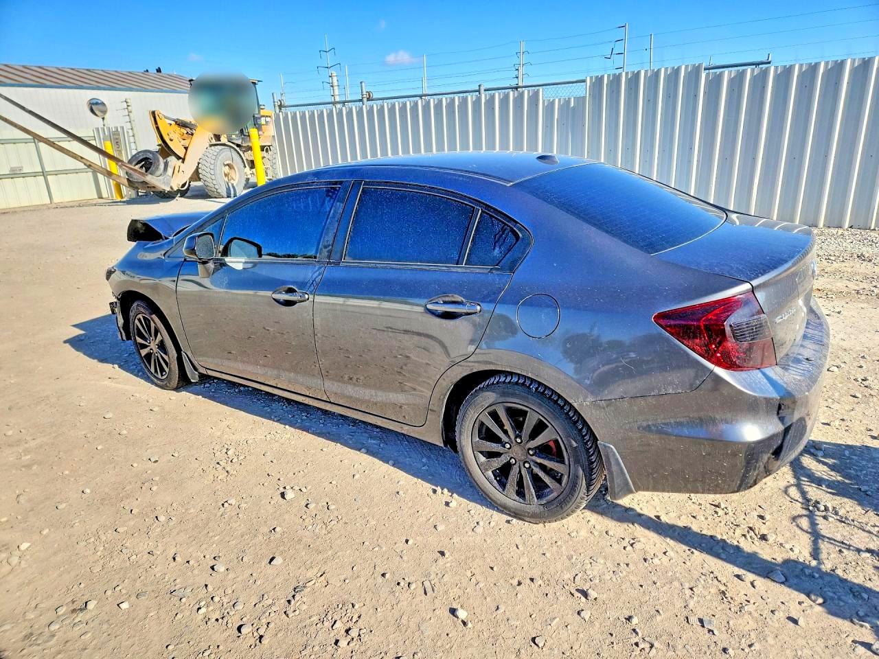 2012 Honda Civic Exl Gray vin: 2HGFB2F99CH515750