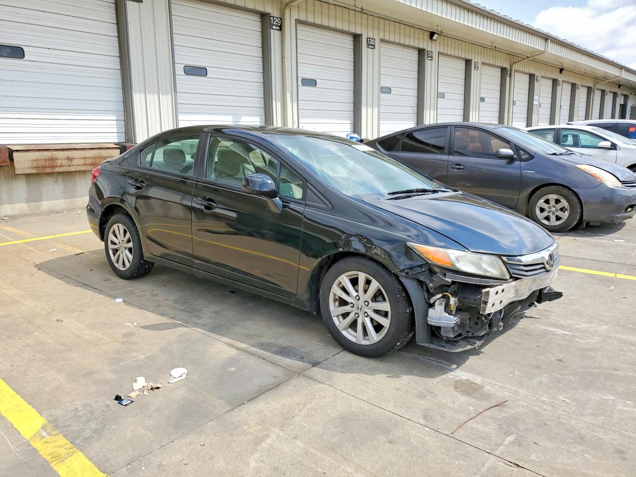 2012 Honda Civic Exl Black vin: 2HGFB2F99CH537831