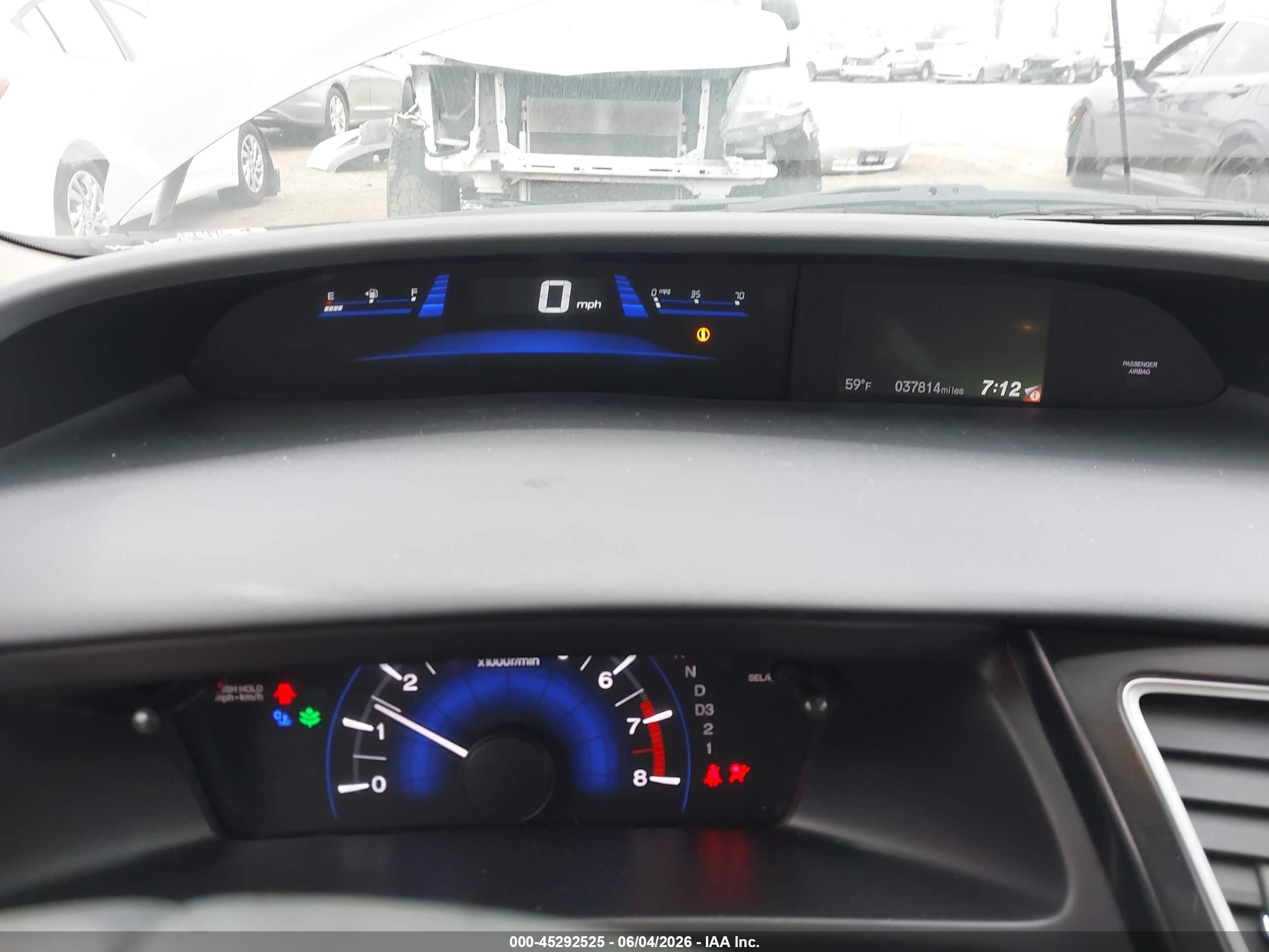 2013 Honda Civic Ex-l Gray vin: 2HGFB2F99DH529570