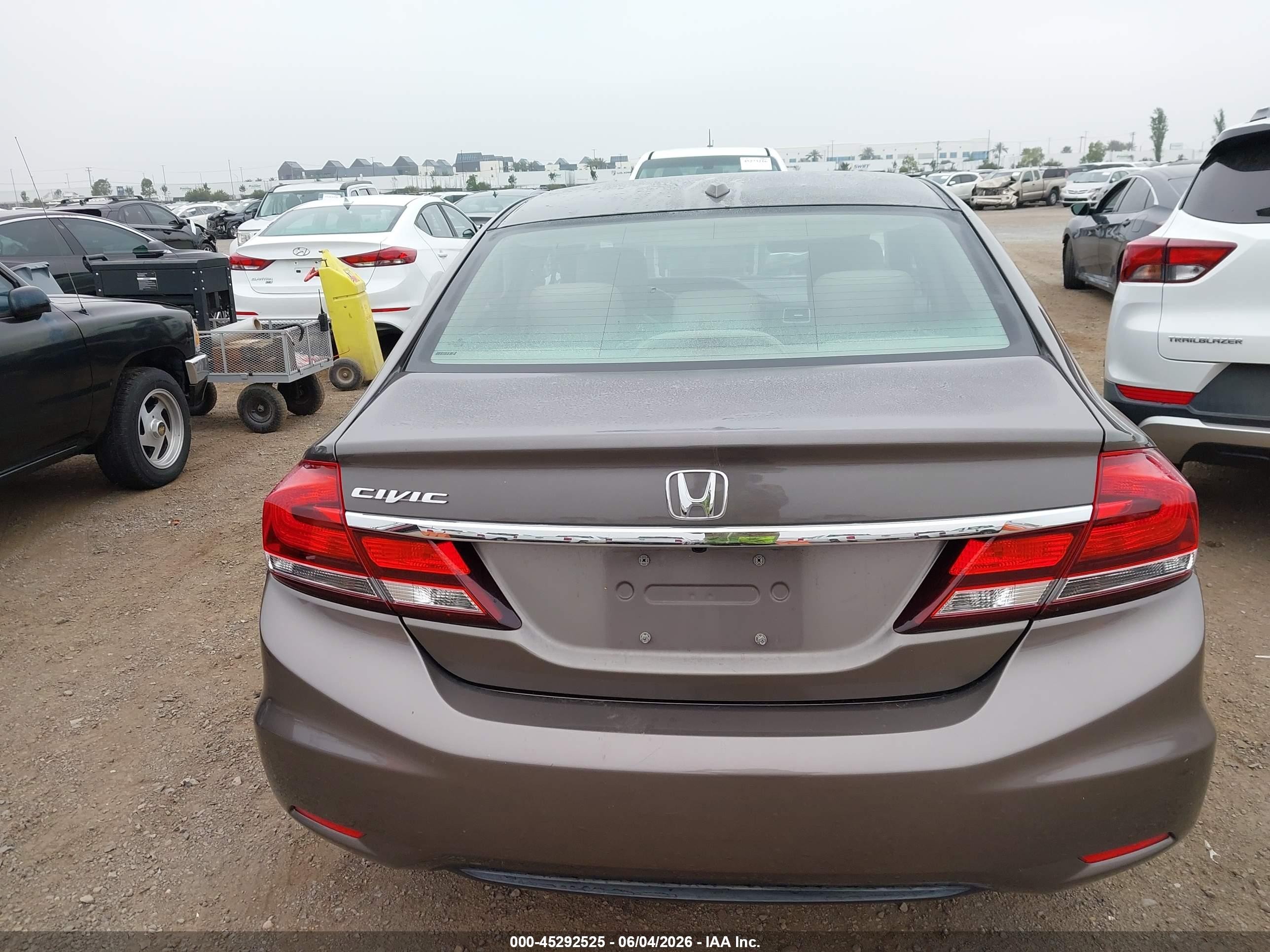 2013 Honda Civic Ex-l Gray vin: 2HGFB2F99DH529570