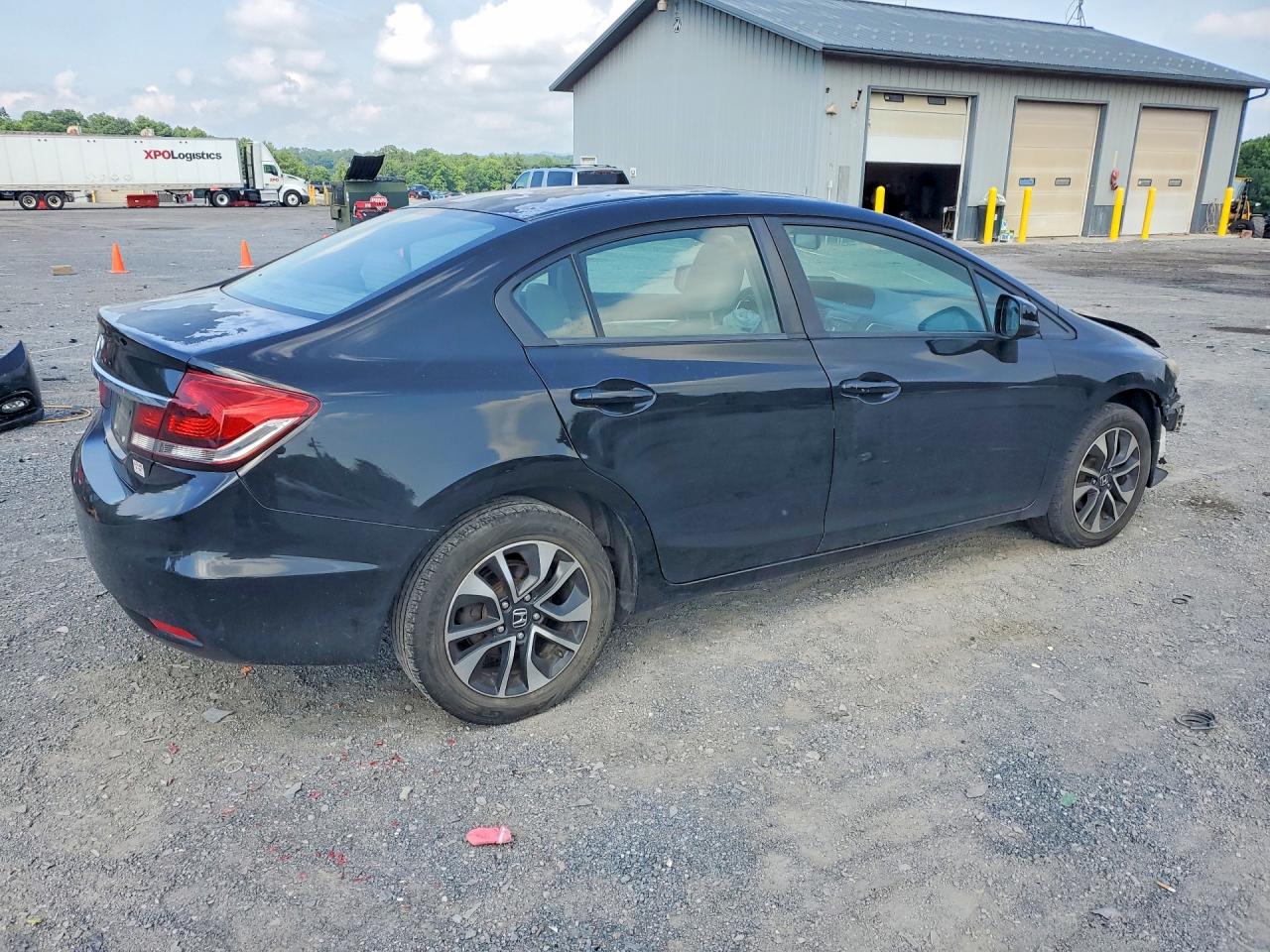 2013 Honda Civic Exl Black vin: 2HGFB2F99DH550788