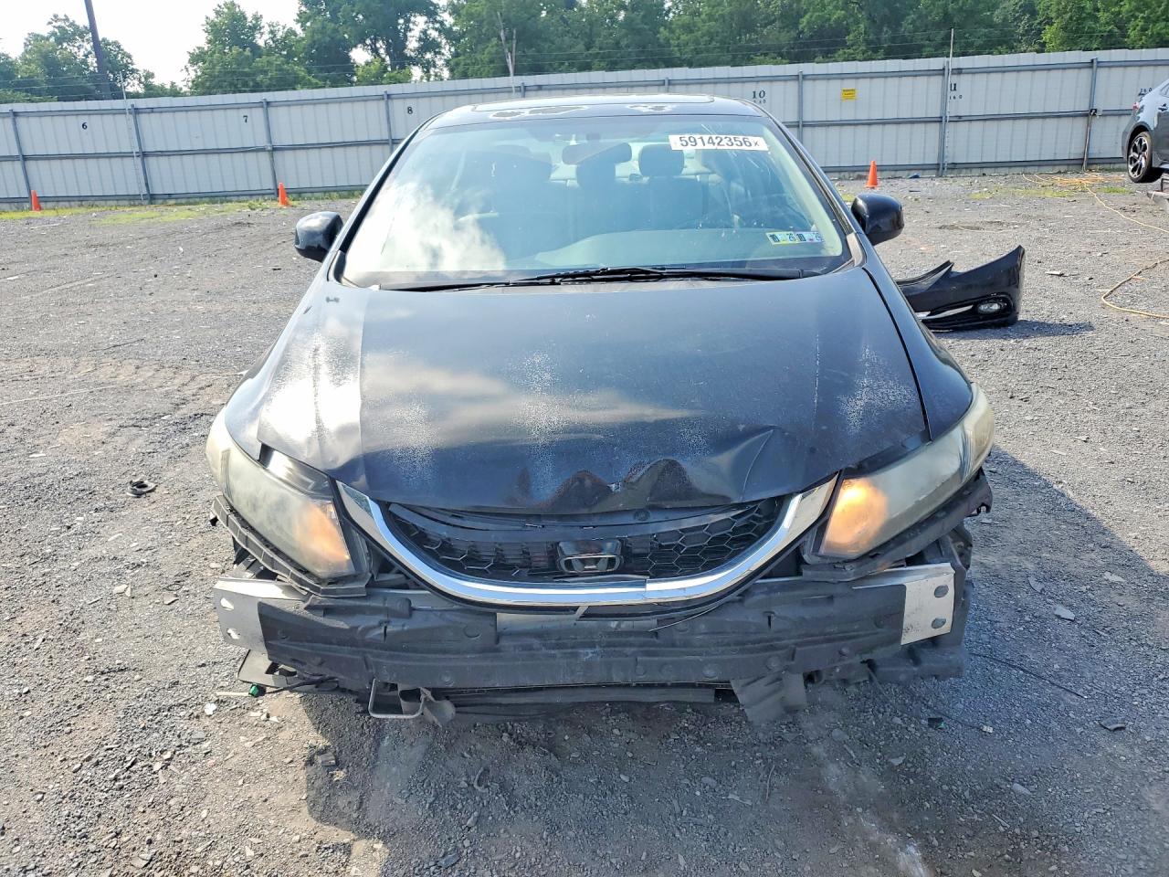 2013 Honda Civic Exl Black vin: 2HGFB2F99DH550788