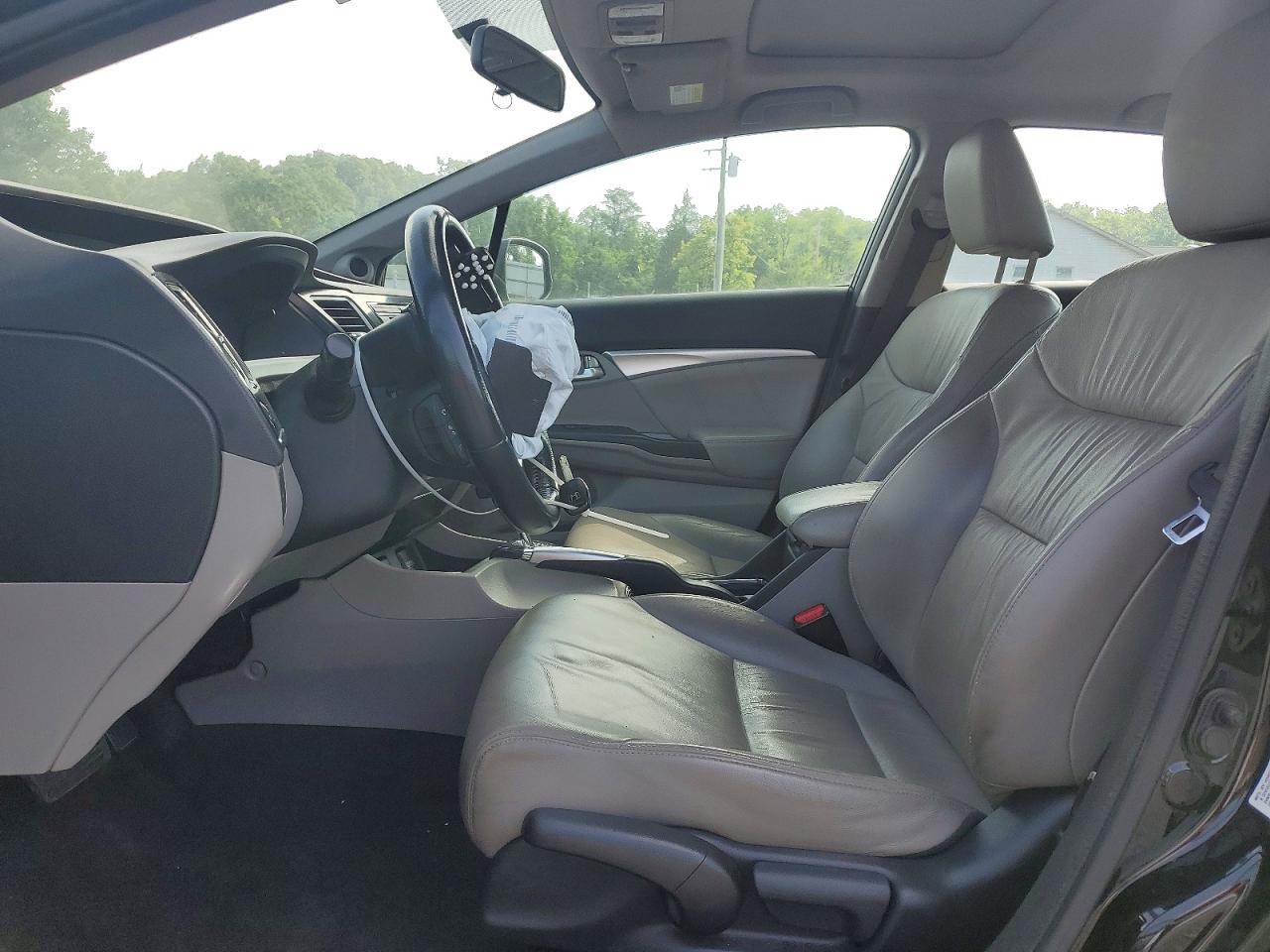 2013 Honda Civic Exl Black vin: 2HGFB2F99DH550788