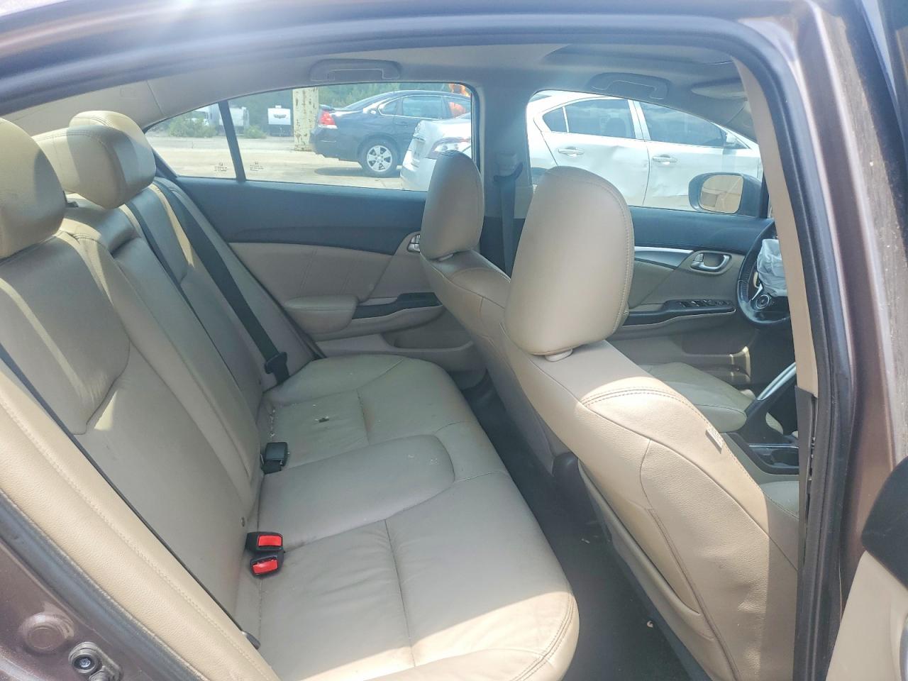 2014 Honda Civic Exl Gray vin: 2HGFB2F99EH505819