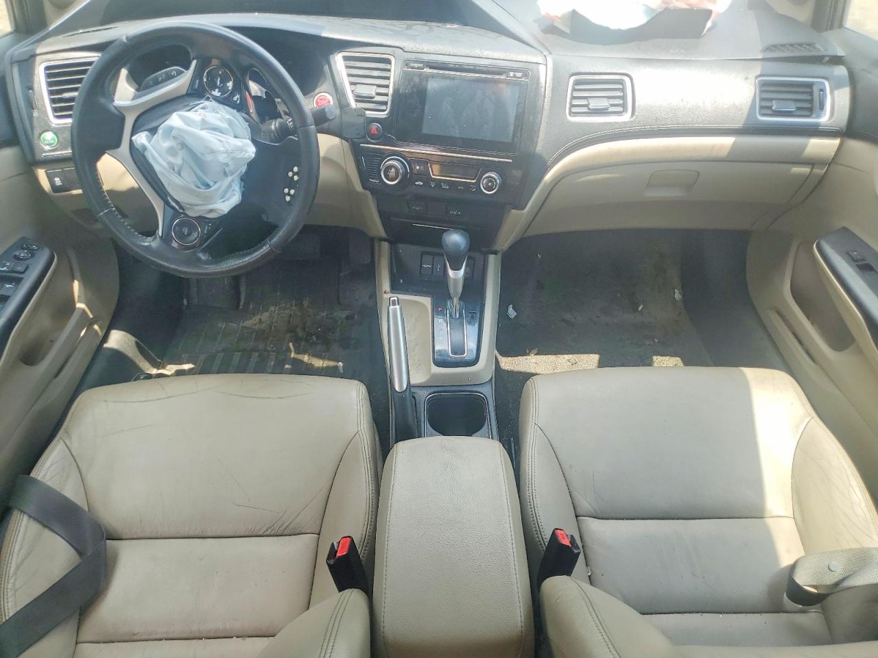 2014 Honda Civic Exl Gray vin: 2HGFB2F99EH505819