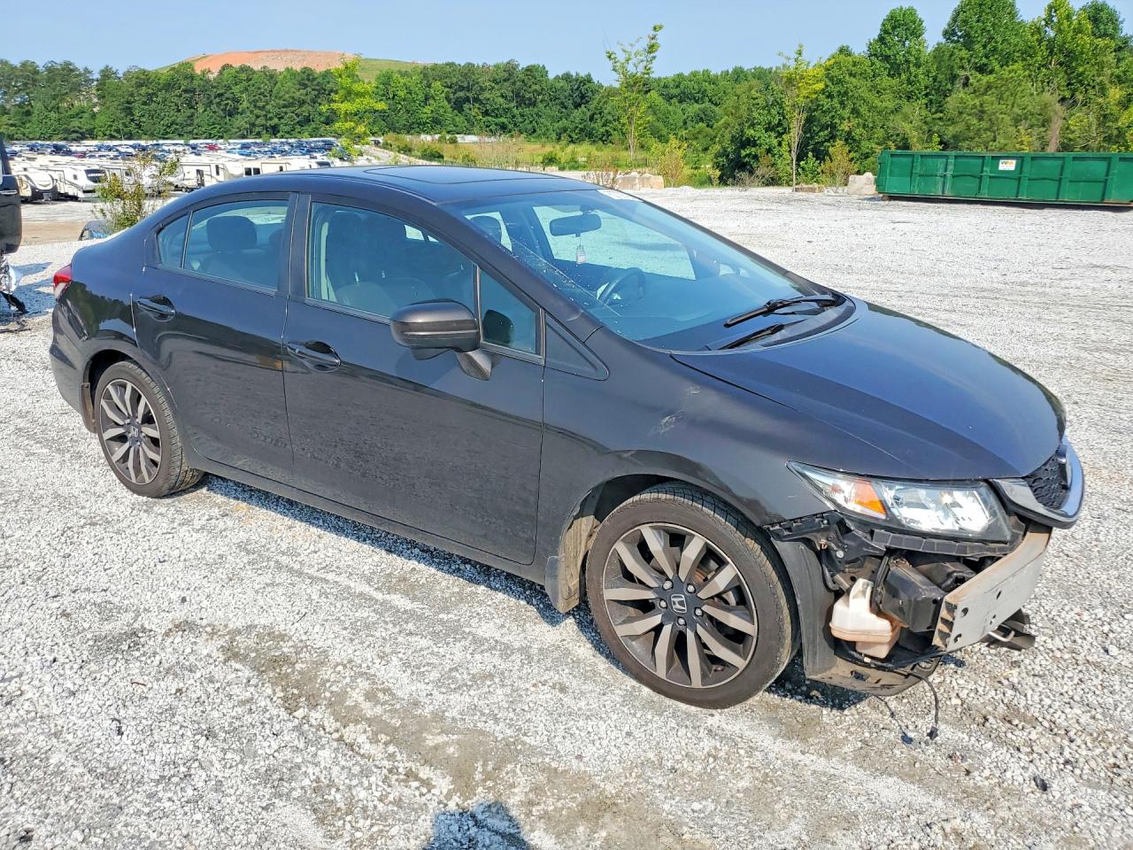 2014 Honda Civic Exl Tan vin: 2HGFB2F99EH515542