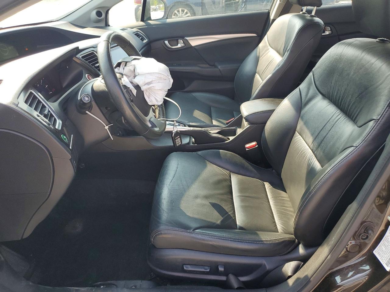 2014 Honda Civic Exl Tan vin: 2HGFB2F99EH515542