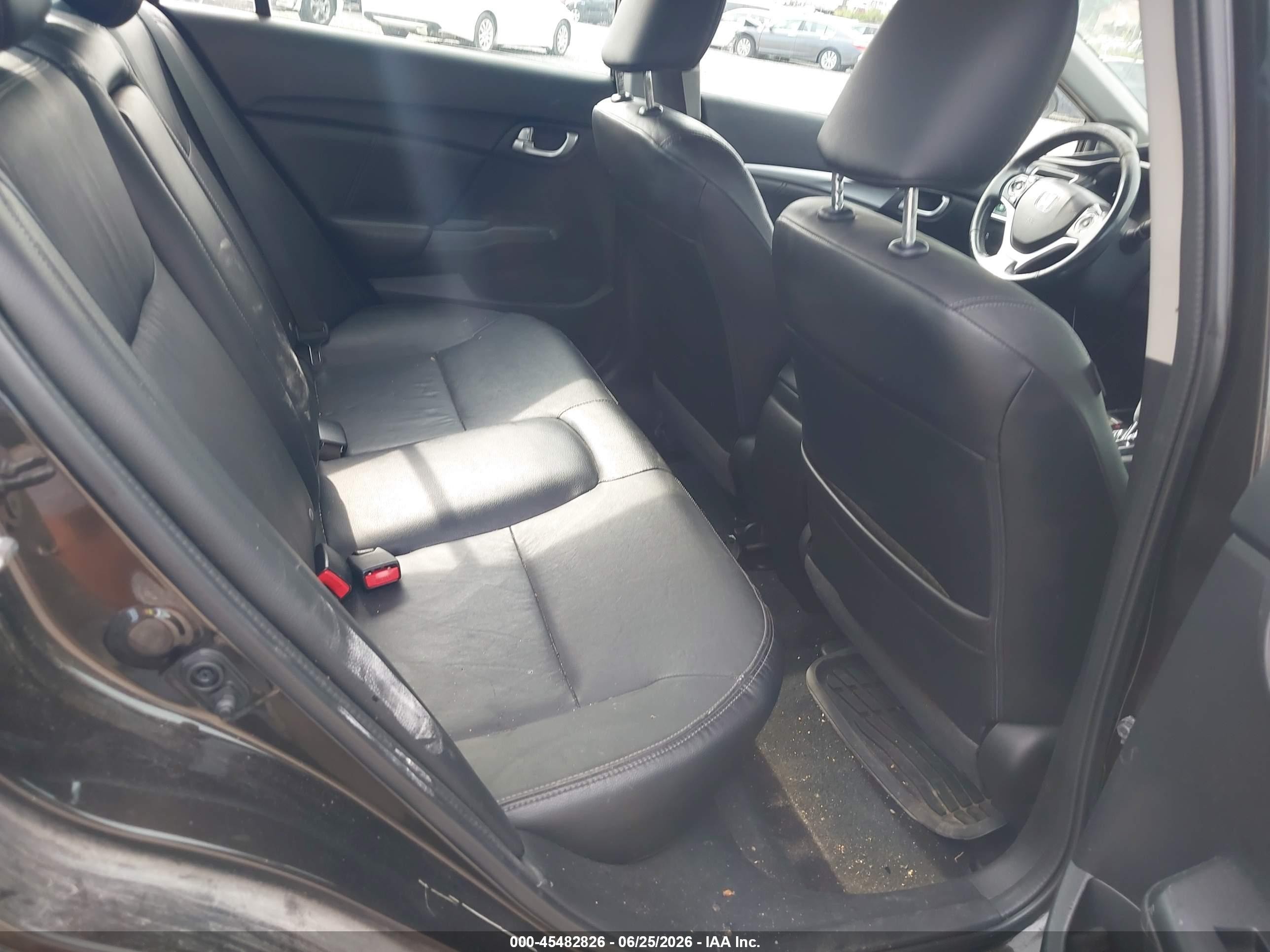 2014 Honda Civic Ex-l Black vin: 2HGFB2F99EH518280