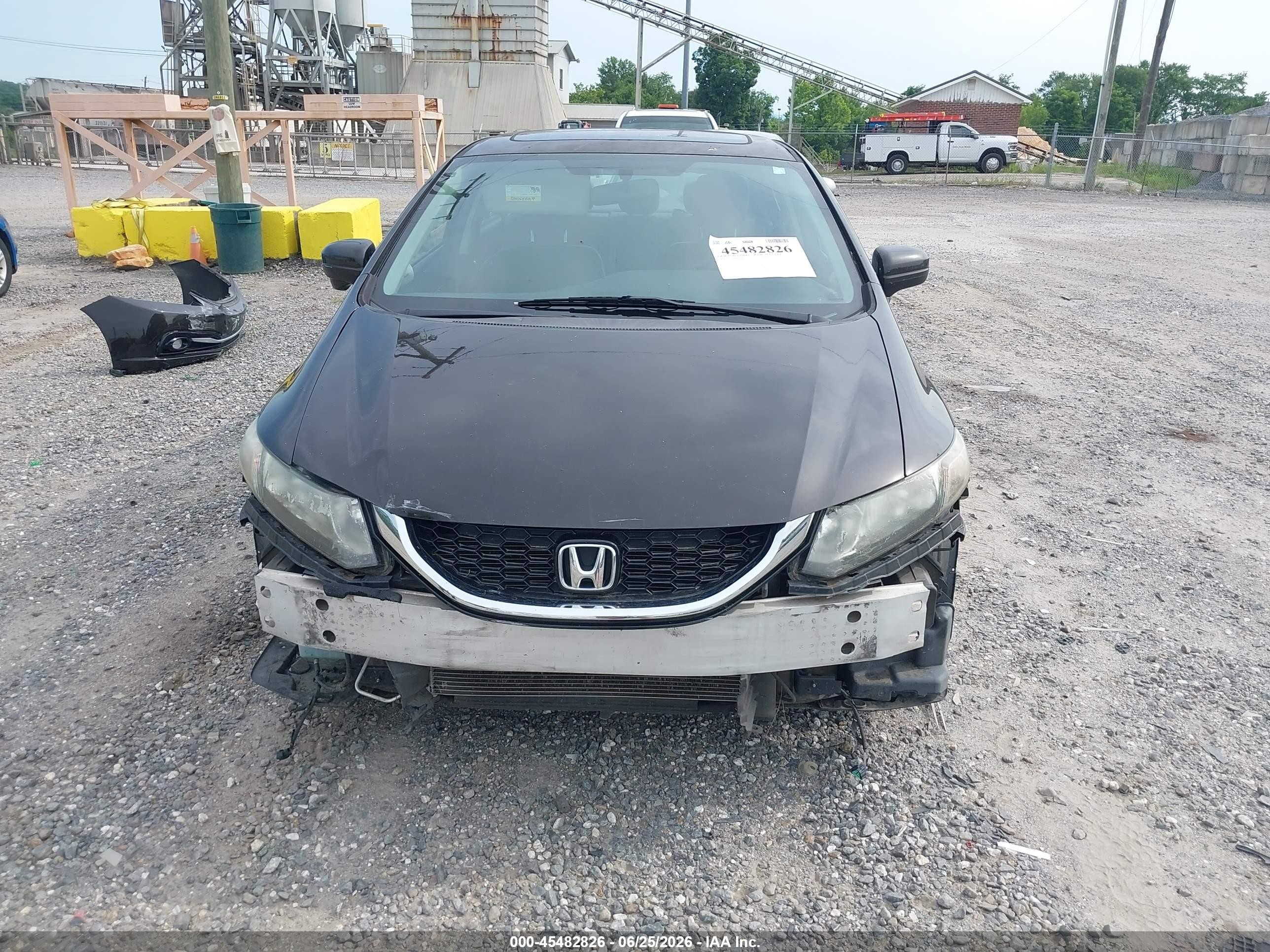 2014 Honda Civic Ex-l Black vin: 2HGFB2F99EH518280