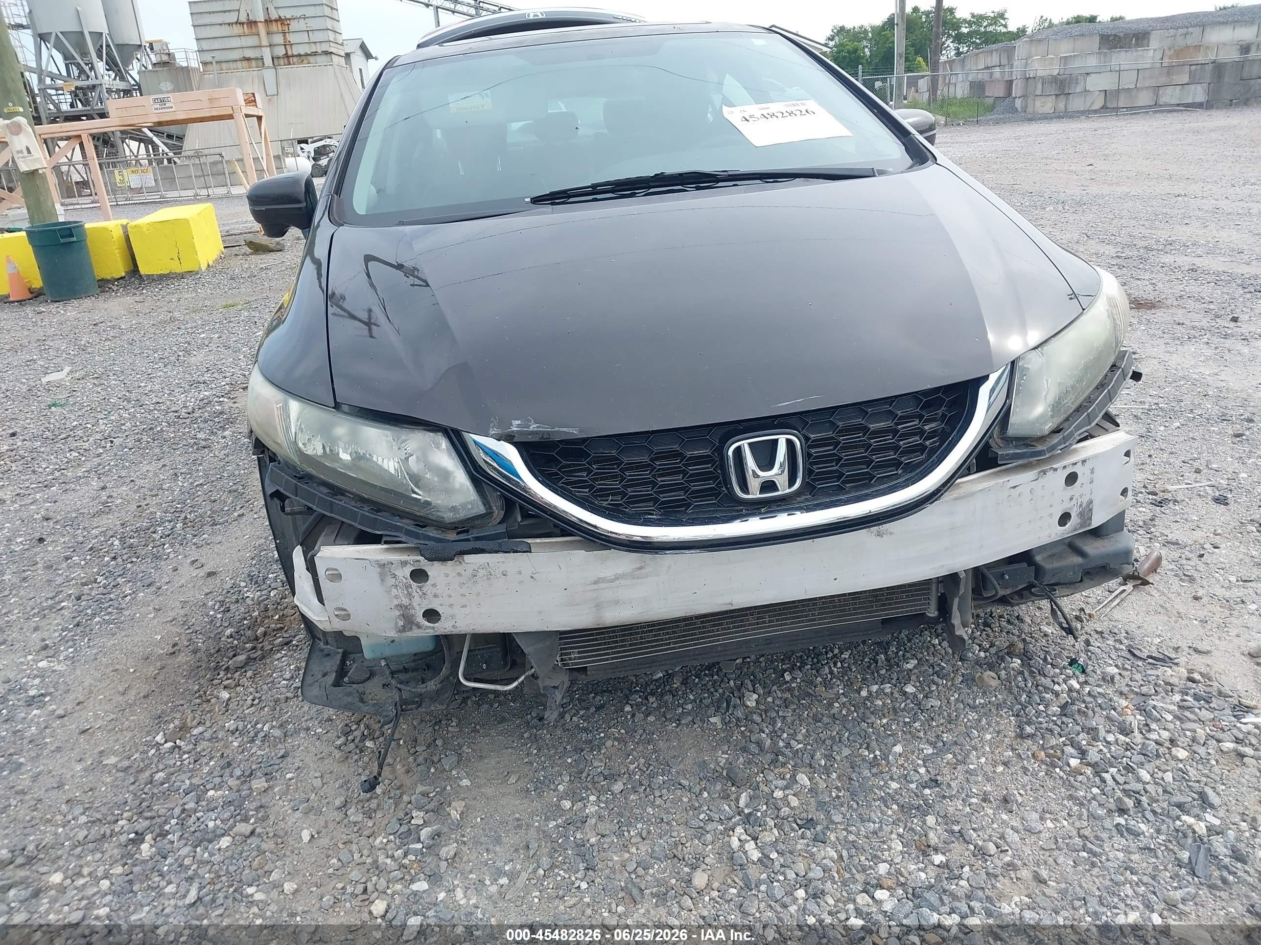 2014 Honda Civic Ex-l Black vin: 2HGFB2F99EH518280