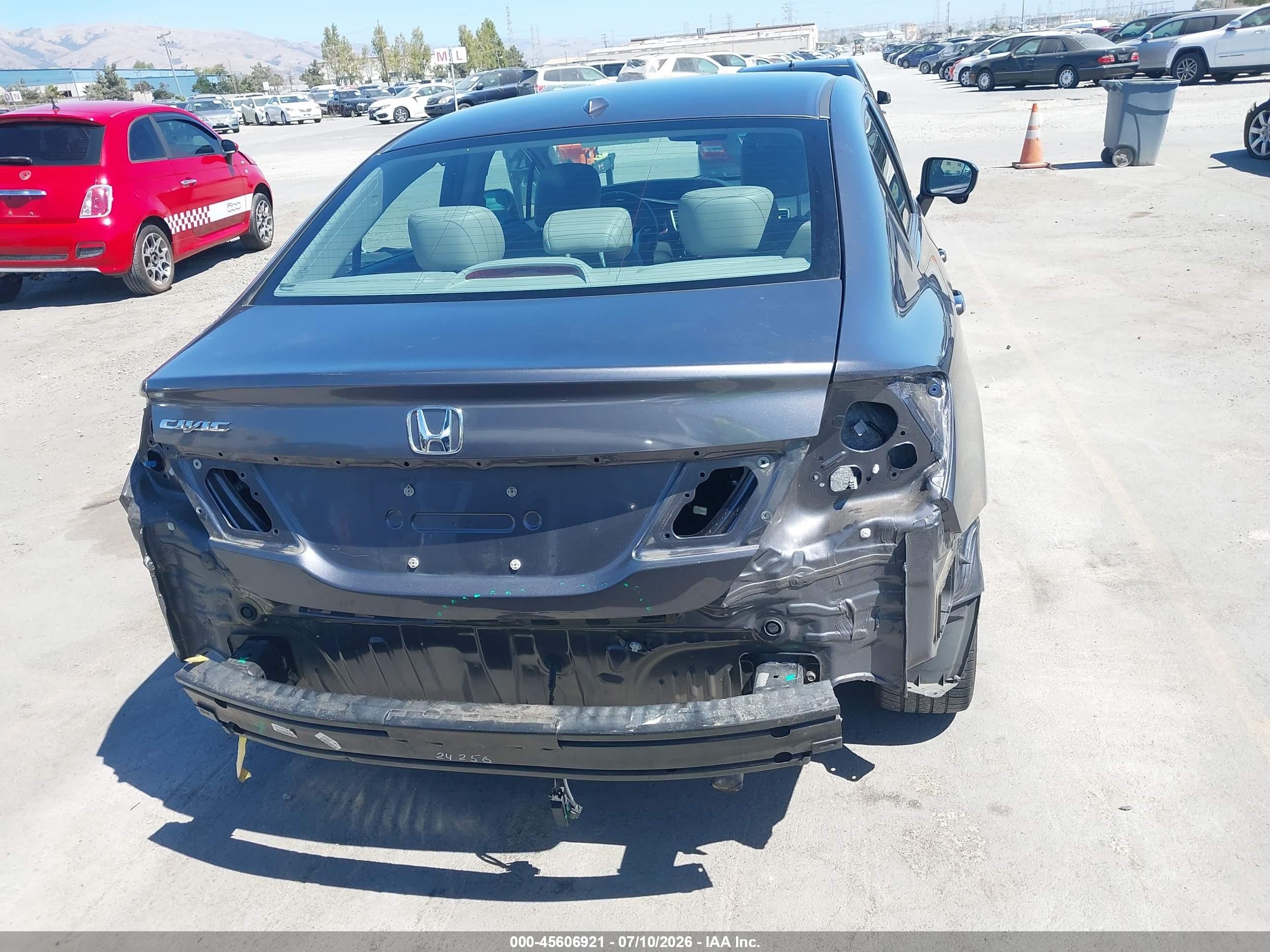 2015 Honda Civic Ex-l Gray vin: 2HGFB2F99FH502789