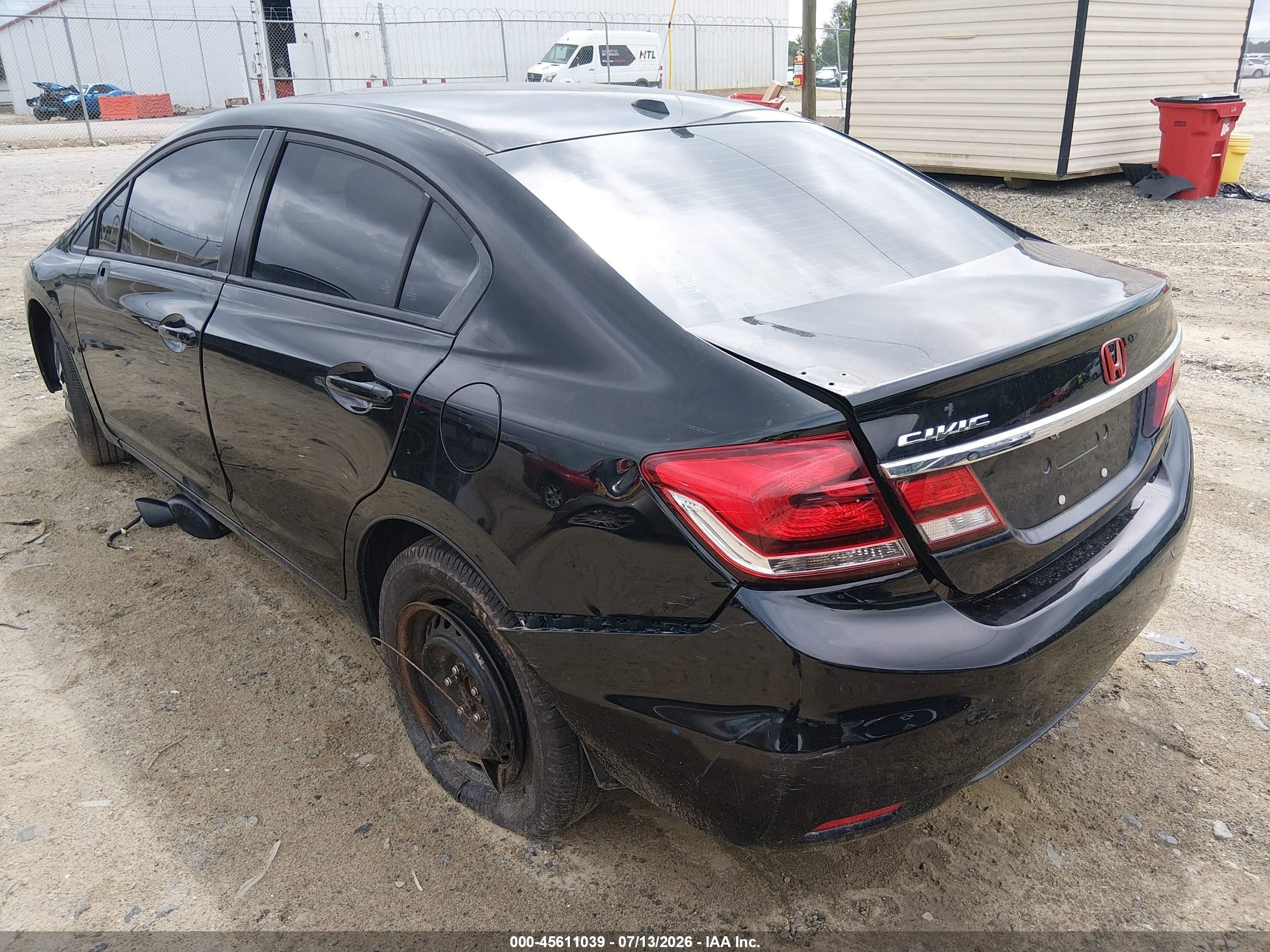 2015 Honda Civic Ex-l Черный vin: 2HGFB2F99FH509080