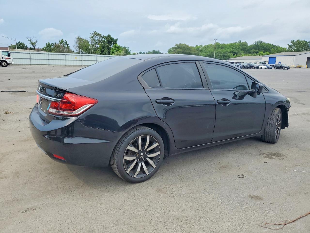 2015 Honda Civic Exl Black vin: 2HGFB2F99FH527272