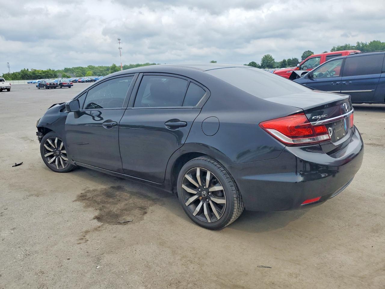 2015 Honda Civic Exl Black vin: 2HGFB2F99FH527272