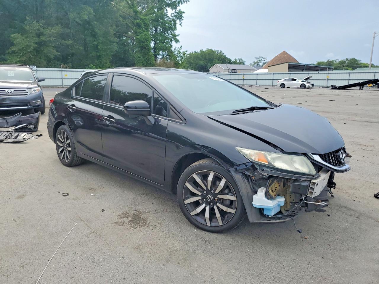 2015 Honda Civic Exl Black vin: 2HGFB2F99FH527272