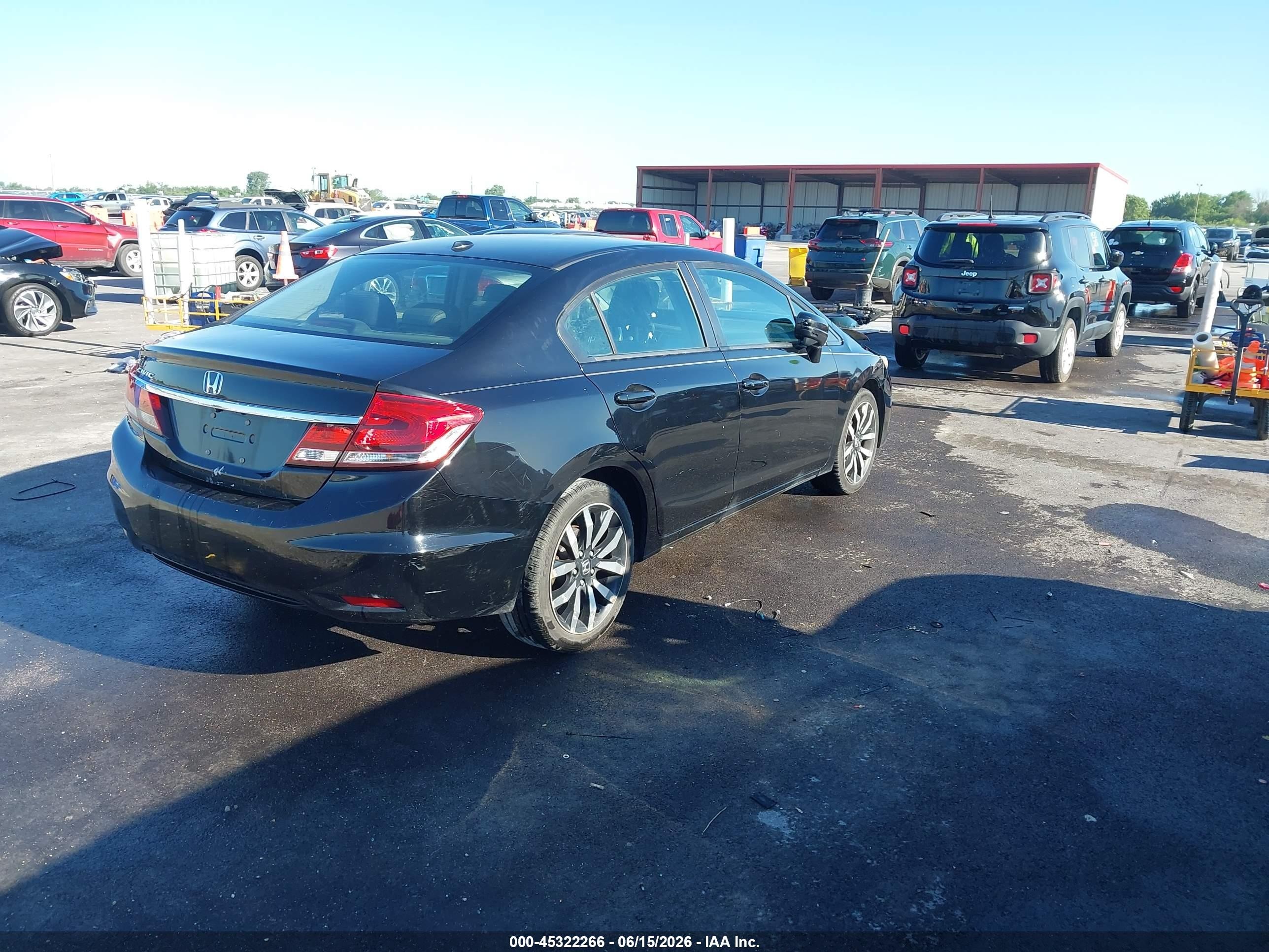 2015 Honda Civic Ex-l Black vin: 2HGFB2F99FH556304