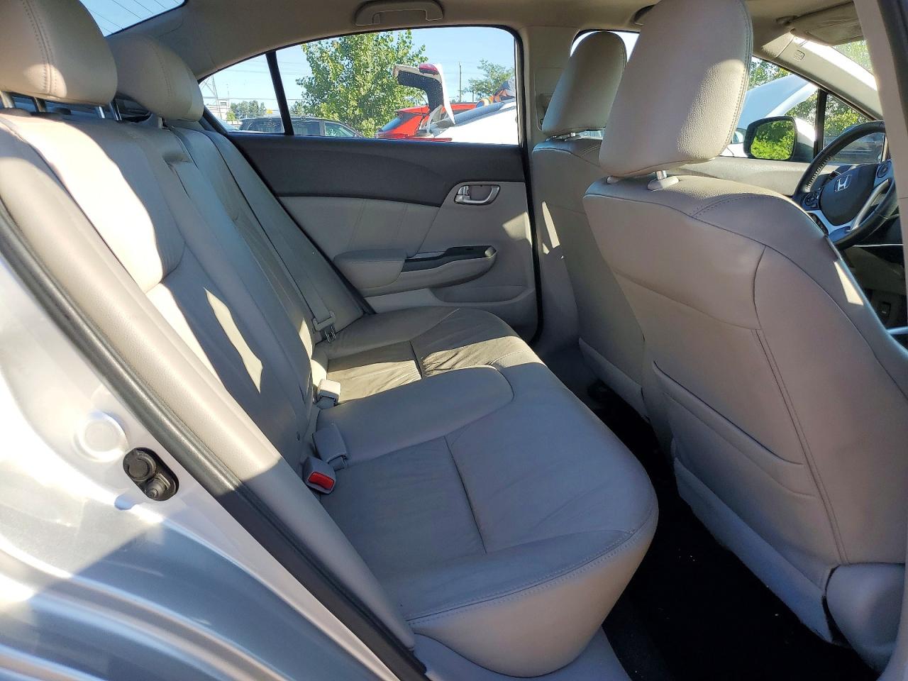 2012 Honda Civic Exl Silver vin: 2HGFB2F9XCH117611