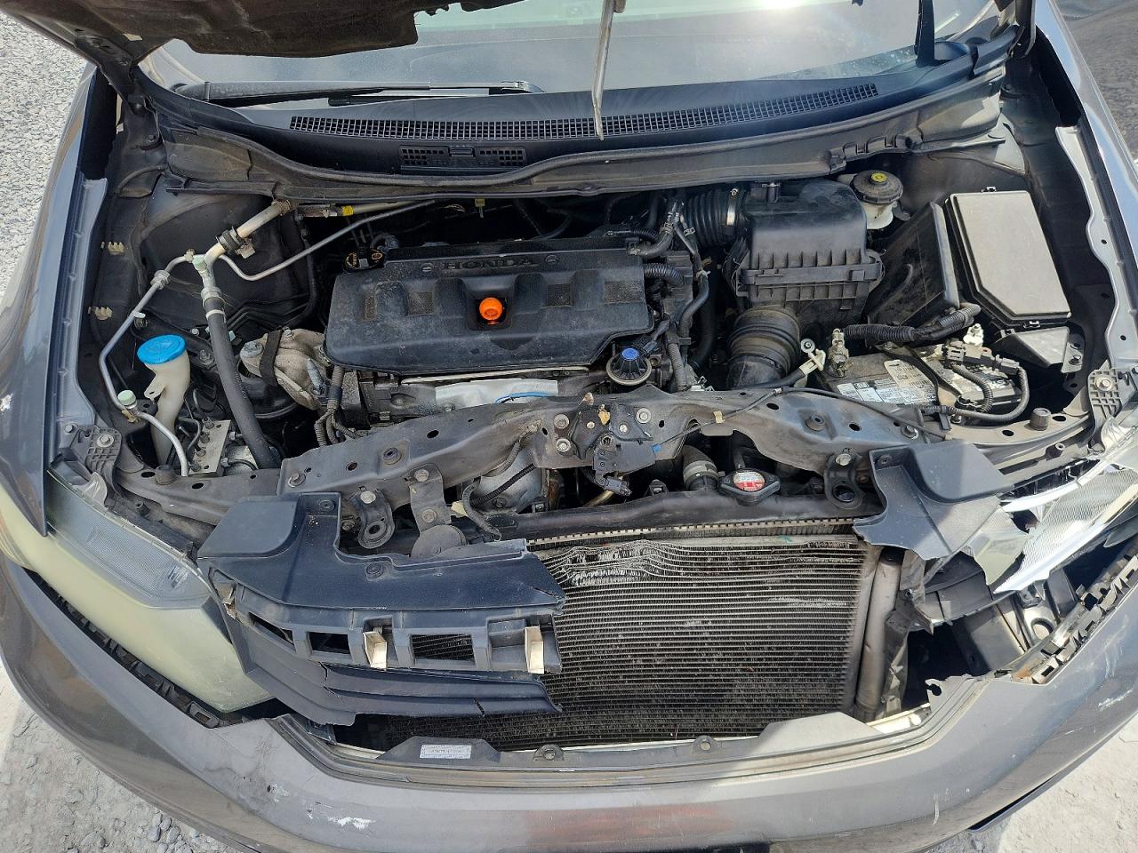 2012 Honda Civic Exl Серый vin: 2HGFB2F9XCH505440