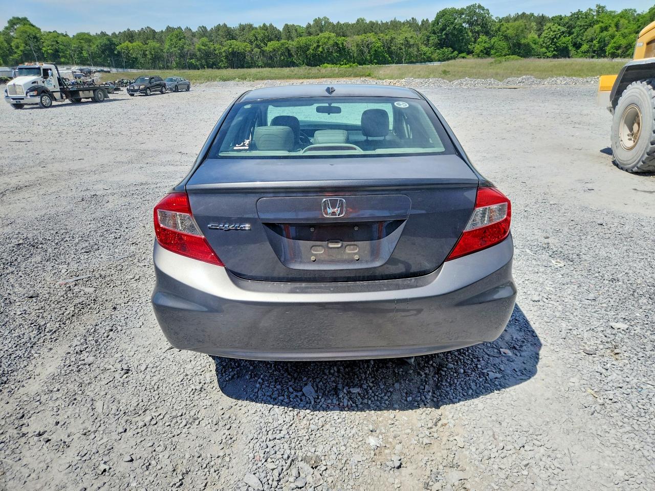 2012 Honda Civic Exl Серый vin: 2HGFB2F9XCH505440