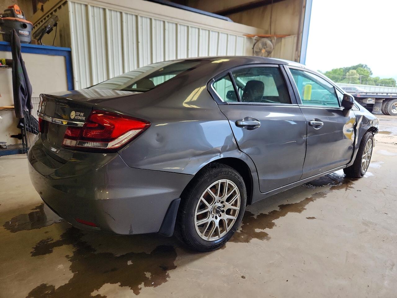 2013 Honda Civic Exl Gray vin: 2HGFB2F9XDH522949