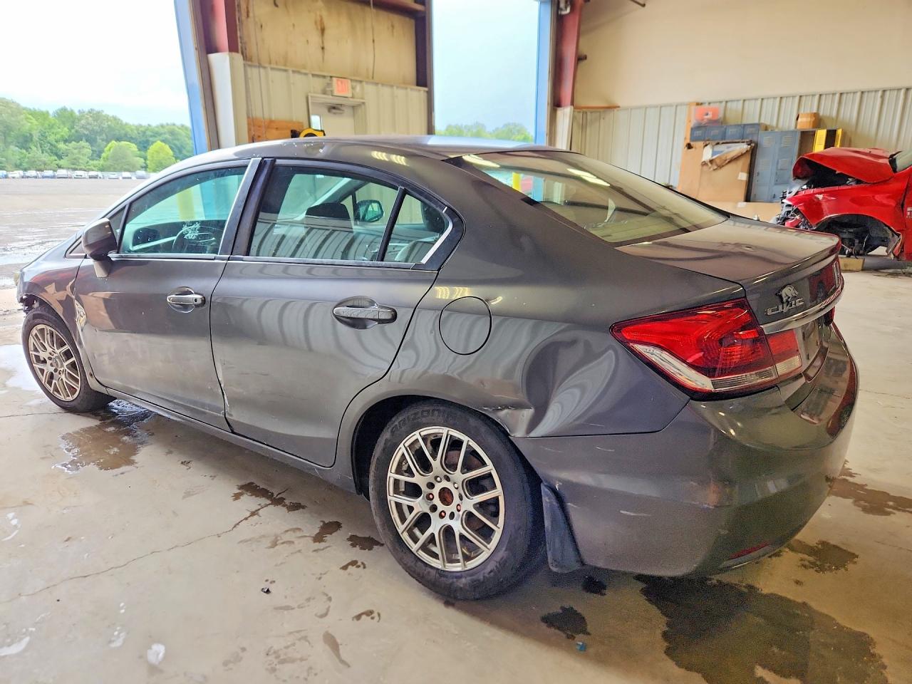 2013 Honda Civic Exl Gray vin: 2HGFB2F9XDH522949
