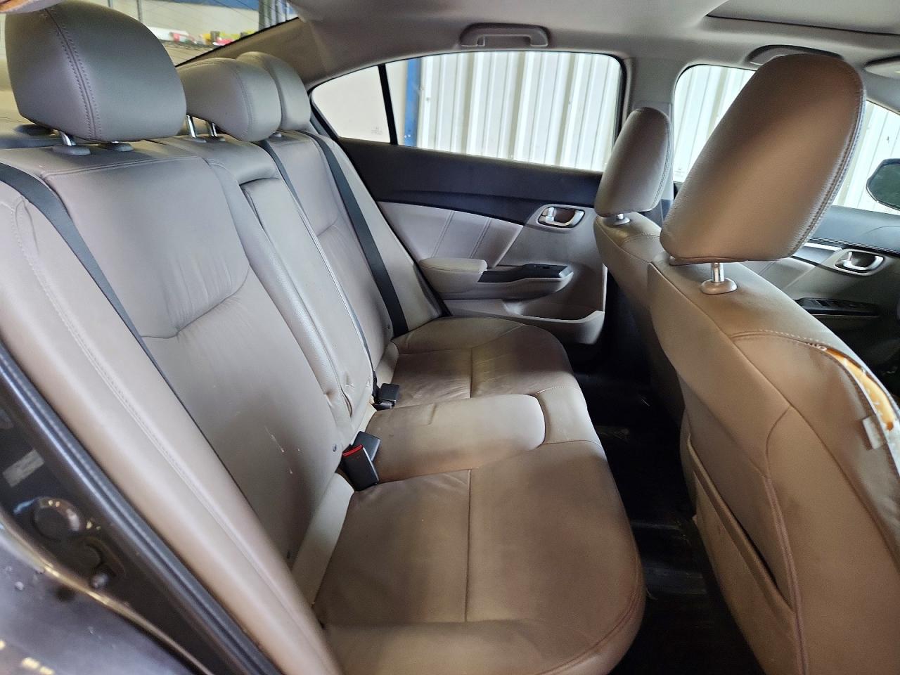 2013 Honda Civic Exl Gray vin: 2HGFB2F9XDH522949