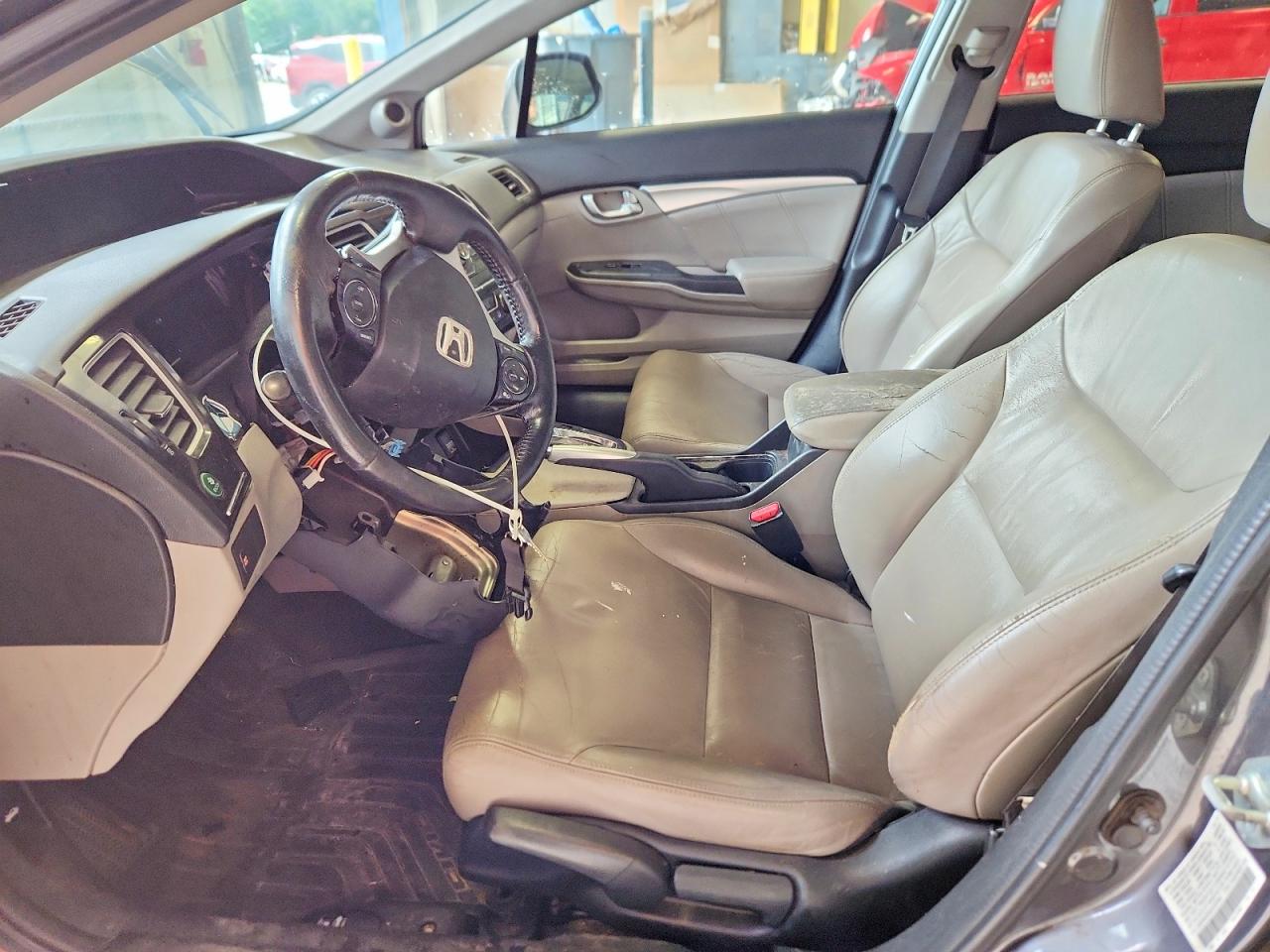 2013 Honda Civic Exl Gray vin: 2HGFB2F9XDH522949