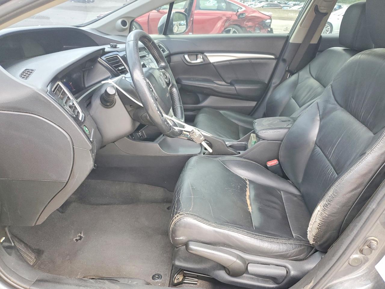 2013 Honda Civic Exl Gray vin: 2HGFB2F9XDH551013